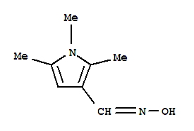 1H-pyrrole-3-carboxaldehyde,1,2,5-trimethyl-,oxime(9ci) Structure,709662-42-0Structure