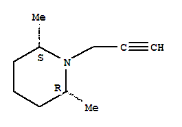 Piperidine, 2,6-dimethyl-1-(2-propynyl)-, (2r,6s)-rel-(9ci)Structure,709665-36-1Structure Piperidine, 2,6-dimethyl-1-(2-propynyl)-, (2r,6s)-rel-(9ci) Structure,709665-36-1Structure