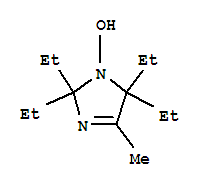 1H-imidazole,2,2,5,5-tetraethyl-2,5-dihydro-1-hydroxy-4-methyl-(9ci)Structure,709676-88-0Structure 1H-imidazole,2,2,5,5-tetraethyl-2,5-dihydro-1-hydroxy-4-methyl-(9ci) Structure,709676-88-0Structure