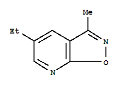 Isoxazolo[5,4-b]pyridine, 5-ethyl-3-methyl-(9ci) Structure,71224-70-9Structure