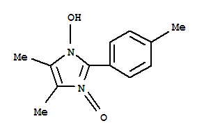 (9ci)-1-羥基-4,5-二甲基-2-(4-甲基苯基)-1H-咪唑 3-氧化物結(jié)構(gòu)式_712287-79-1結(jié)構(gòu)式