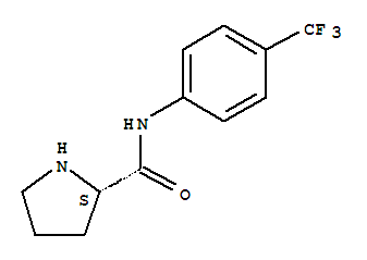 2-Pyrrolidinecarboxamide,n-[4-(trifluoromethyl)phenyl]-,(2s)-(9ci) Structure,713508-60-2Structure