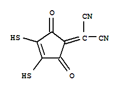 Propanedinitrile, (3,4-dimercapto-2,5-dioxo-3-cyclopenten-1-ylidene)-(9ci)Structure,714192-98-0Structure Propanedinitrile, (3,4-dimercapto-2,5-dioxo-3-cyclopenten-1-ylidene)-(9ci) Structure,714192-98-0Structure