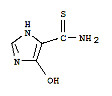 1H-imidazole-4-carbothioamide,5-hydroxy-(9ci) Structure,71644-33-2Structure