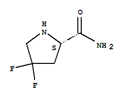 2-Pyrrolidinecarboxamide,4,4-difluoro-,(2s)-(9ci)Structure,719267-96-6Structure 2-Pyrrolidinecarboxamide,4,4-difluoro-,(2s)-(9ci) Structure,719267-96-6Structure