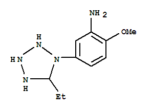 1H-tetrazole,1-(3-amino-4-methoxyphenyl)-5-ethyl-(5ci)Structure,719297-47-9Structure 1H-tetrazole,1-(3-amino-4-methoxyphenyl)-5-ethyl-(5ci) Structure,719297-47-9Structure