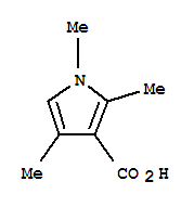 1H-pyrrole-3-carboxylicacid,1,2,4-trimethyl-(9ci) Structure,71959-94-9Structure