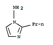 1H-imidazol-1-amine,2-propyl-(9ci) Structure,720658-04-8Structure