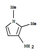 1H-pyrrol-3-amine,1,2-dimethyl-(9ci) Structure,72083-73-9Structure