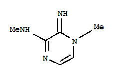 (9CI)-3,4-二氫-3-亞氨基-N,4-二甲基-吡嗪胺結構式_721388-53-0結構式