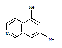 Isoquinoline, 5,7-dimethyl-(9ci)Structure,72374-17-5Structure Isoquinoline, 5,7-dimethyl-(9ci) Structure,72374-17-5Structure