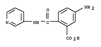 (9ci)-5-氨基-2-[(3-吡啶氨基)羰基]-苯甲酸結(jié)構(gòu)式_724455-76-9結(jié)構(gòu)式
