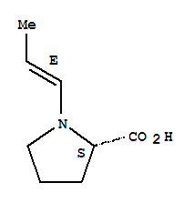 (9ci)-1-(1e)-1-丙烯基-L-脯氨酸結(jié)構(gòu)式_724459-18-1結(jié)構(gòu)式