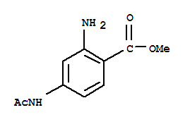 (9ci)-4-(乙?；被?-2-氨基-苯甲酸甲酯結(jié)構(gòu)式_725239-36-1結(jié)構(gòu)式