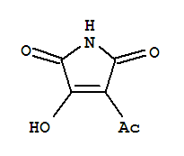 1H-pyrrole-2,5-dione, 3-acetyl-4-hydroxy-(9ci)Structure,72543-14-7Structure 1H-pyrrole-2,5-dione, 3-acetyl-4-hydroxy-(9ci) Structure,72543-14-7Structure