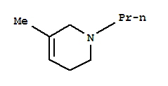 Pyridine, 1,2,5,6-tetrahydro-3-methyl-1-propyl-(9ci)Structure,725715-16-2Structure Pyridine, 1,2,5,6-tetrahydro-3-methyl-1-propyl-(9ci) Structure,725715-16-2Structure