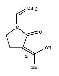 2-Pyrrolidinone, 1-ethenyl-3-(1-hydroxyethylidene)-, (3z)-(9ci)Structure,727418-81-7Structure 2-Pyrrolidinone, 1-ethenyl-3-(1-hydroxyethylidene)-, (3z)-(9ci) Structure,727418-81-7Structure