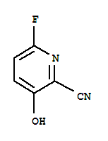 2-Pyridinecarbonitrile,6-fluoro-3-hydroxy-(9ci)Structure,727736-71-2Structure 2-Pyridinecarbonitrile,6-fluoro-3-hydroxy-(9ci) Structure,727736-71-2Structure