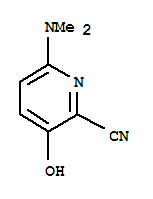 2-Pyridinecarbonitrile,6-(dimethylamino)-3-hydroxy-(9ci)Structure,727737-28-2Structure 2-Pyridinecarbonitrile,6-(dimethylamino)-3-hydroxy-(9ci) Structure,727737-28-2Structure