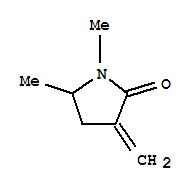 2-Pyrrolidinone,1,5-dimethyl-3-methylene-(9ci)Structure,728033-67-8Structure 2-Pyrrolidinone,1,5-dimethyl-3-methylene-(9ci) Structure,728033-67-8Structure
