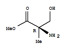 (9ci)-2-甲基-D-絲氨酸甲酯結(jié)構(gòu)式_72953-37-8結(jié)構(gòu)式