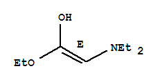 Ethenol, 2-(diethylamino)-1-ethoxy-, (e)-(9ci)Structure,729553-05-3Structure Ethenol, 2-(diethylamino)-1-ethoxy-, (e)-(9ci) Structure,729553-05-3Structure