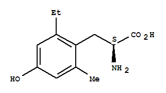 (9ci)-2-乙基-6-甲基-L-酪氨酸結(jié)構(gòu)式_729553-59-7結(jié)構(gòu)式