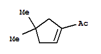 Ethanone, 1-(4,4-dimethyl-1-cyclopenten-1-yl)-(9ci)Structure,73011-50-4Structure Ethanone, 1-(4,4-dimethyl-1-cyclopenten-1-yl)-(9ci) Structure,73011-50-4Structure
