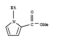 1H-pyrrole-2-carboxylicacid,1-ethyl-,methylester(9ci)Structure,73058-14-7Structure 1H-pyrrole-2-carboxylicacid,1-ethyl-,methylester(9ci) Structure,73058-14-7Structure