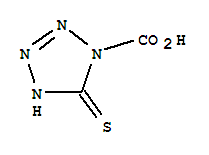 1H-tetrazole-1-carboxylicacid,2,5-dihydro-5-thioxo-(9ci)Structure,730915-04-5Structure 1H-tetrazole-1-carboxylicacid,2,5-dihydro-5-thioxo-(9ci) Structure,730915-04-5Structure