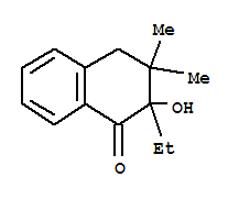 1(2H)-naphthalenone,2-ethyl-3,4-dihydro-2-hydroxy-3,3-dimethyl-(9ci)Structure,730962-98-8Structure 1(2H)-naphthalenone,2-ethyl-3,4-dihydro-2-hydroxy-3,3-dimethyl-(9ci) Structure,730962-98-8Structure