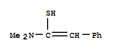 Ethenethiol, 1-(dimethylamino)-2-phenyl-Structure,731751-05-6Structure Ethenethiol, 1-(dimethylamino)-2-phenyl- Structure,731751-05-6Structure
