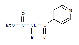 4-Pyridinepropanoic acid, alpha-fluoro-beta-oxo-, ethyl ester (9ci)Structure,731770-29-9Structure 4-Pyridinepropanoic acid, alpha-fluoro-beta-oxo-, ethyl ester (9ci) Structure,731770-29-9Structure