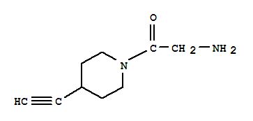 Piperidine, 1-(aminoacetyl)-4-ethynyl-(9ci)Structure,732242-82-9Structure Piperidine, 1-(aminoacetyl)-4-ethynyl-(9ci) Structure,732242-82-9Structure