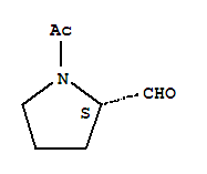 2-Pyrrolidinecarboxaldehyde, 1-acetyl-, (s)-(9ci)Structure,73323-64-5Structure 2-Pyrrolidinecarboxaldehyde, 1-acetyl-, (s)-(9ci) Structure,73323-64-5Structure