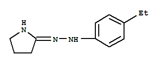2-Pyrrolidinone,(4-ethylphenyl)hydrazone(9ci) Structure,734475-61-7Structure