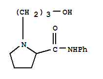 2-Pyrrolidinecarboxamide,1-(3-hydroxypropyl)-n-phenyl-(9ci)Structure,734527-29-8Structure 2-Pyrrolidinecarboxamide,1-(3-hydroxypropyl)-n-phenyl-(9ci) Structure,734527-29-8Structure