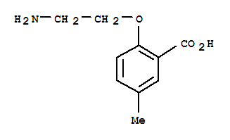 Benzoic acid, 2-(2-aminoethoxy)-5-methyl-(9ci)Structure,735199-67-4Structure Benzoic acid, 2-(2-aminoethoxy)-5-methyl-(9ci) Structure,735199-67-4Structure