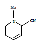 2-Pyridinecarbonitrile,1,2,5,6-tetrahydro-1-methyl-(9ci)Structure,73657-66-6Structure 2-Pyridinecarbonitrile,1,2,5,6-tetrahydro-1-methyl-(9ci) Structure,73657-66-6Structure