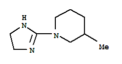 Piperidine, 1-(4,5-dihydro-1h-imidazol-2-yl)-3-methyl-(9ci)Structure,739316-85-9Structure Piperidine, 1-(4,5-dihydro-1h-imidazol-2-yl)-3-methyl-(9ci) Structure,739316-85-9Structure