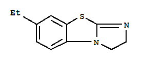 (9ci)-7-乙基-2,3-二氫-咪唑并[2,1-b]苯并噻唑結(jié)構(gòu)式_739320-60-6結(jié)構(gòu)式