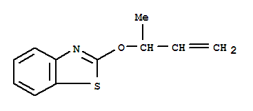 (9ci)-2-[(1-甲基-2-丙烯基)氧基]-苯并噻唑結(jié)構(gòu)式_73969-13-8結(jié)構(gòu)式