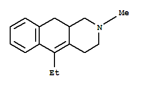 (9ci)-5-乙基-1,2,3,4,10,10a-六氫-2-甲基-苯[g]異喹啉結(jié)構(gòu)式_741201-05-8結(jié)構(gòu)式