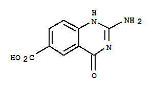 6-Quinazolinecarboxylicacid,2-amino-1,4-dihydro-4-oxo-(9ci)Structure,741617-89-0Structure 6-Quinazolinecarboxylicacid,2-amino-1,4-dihydro-4-oxo-(9ci) Structure,741617-89-0Structure