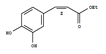 2-Propenoicacid,3-(3,4-dihydroxyphenyl)-,ethylester,(2z)-(9ci)Structure,74257-25-3Structure 2-Propenoicacid,3-(3,4-dihydroxyphenyl)-,ethylester,(2z)-(9ci) Structure,74257-25-3Structure
