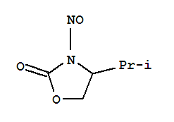 (9ci)-4-(1-甲基乙基)-3-亞硝基-2-噁唑烷酮結(jié)構(gòu)式_743477-12-5結(jié)構(gòu)式