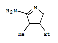 2H-pyrrol-5-amine,3-ethyl-3,4-dihydro-4-methyl-(9ci)Structure,745772-31-0Structure 2H-pyrrol-5-amine,3-ethyl-3,4-dihydro-4-methyl-(9ci) Structure,745772-31-0Structure