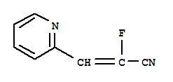 2-Propenenitrile,2-fluoro-3-(2-pyridinyl)-(9ci)Structure,745812-13-9Structure 2-Propenenitrile,2-fluoro-3-(2-pyridinyl)-(9ci) Structure,745812-13-9Structure