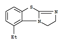 (9ci)-5-乙基-2,3-二氫-咪唑并[2,1-b]苯并噻唑結(jié)構(gòu)式_749160-15-4結(jié)構(gòu)式