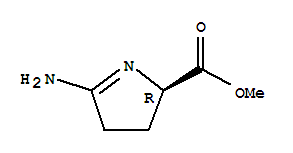 2H-pyrrole-2-carboxylicacid,5-amino-3,4-dihydro-,methylester,(r)-(9ci) Structure,749169-51-5Structure